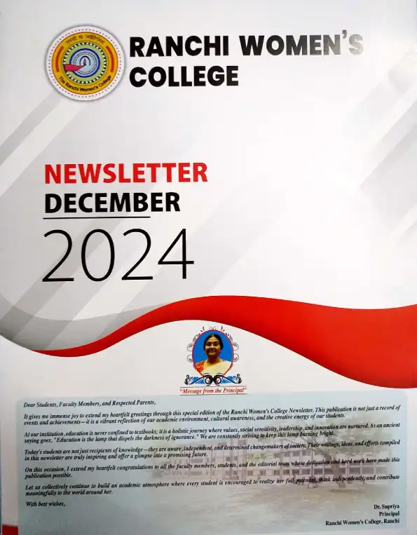 December 2024 newsletter cover